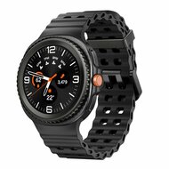 Marine Silikonarmband - Schwarz - Samsung Galaxy Watch 8 Classic - 46mm