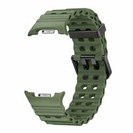 Marine Silikonarmband - Gr&uuml;n - Samsung Galaxy Watch 8 Classic - 46mm