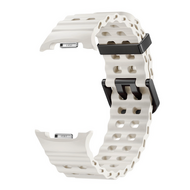 Marine Silikonarmband - Creme Wei&szlig; - Samsung Galaxy Watch 8 Classic - 46mm