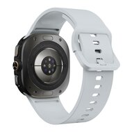 Einfarbiges Silikonarmband - Hellgrau - Samsung Galaxy Watch Ultra - 47mm