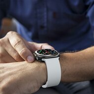 Einfarbiges Silikonarmband - Hellgrau - Samsung Galaxy Watch Ultra - 47mm