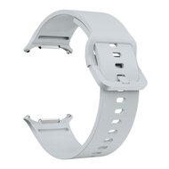 Einfarbiges Silikonarmband - Hellgrau - Samsung Galaxy Watch Ultra - 47mm