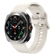 Einfarbiges Silikonarmband - Starlight - Samsung Galaxy Watch Ultra - 47mm
