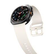 Einfarbiges Silikonarmband - Starlight - Samsung Galaxy Watch Ultra - 47mm