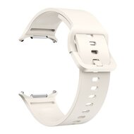 Einfarbiges Silikonarmband - Starlight - Samsung Galaxy Watch Ultra - 47mm