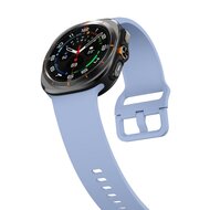 Einfarbiges Silikonarmband - Pastellblau - Samsung Galaxy Watch Ultra - 47mm