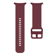 Einfarbiges Silikonarmband - Bordeaux - Samsung Galaxy Watch Ultra - 47mm