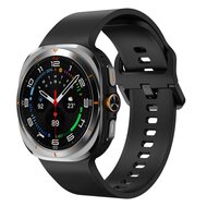 Einfarbiges Silikonarmband - Schwarz - Samsung Galaxy Watch Ultra - 47mm