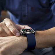 Einfarbiges Silikonarmband - Dunkelblau - Samsung Galaxy Watch Ultra - 47mm