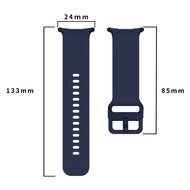 Einfarbiges Silikonarmband - Dunkelblau - Samsung Galaxy Watch Ultra - 47mm