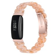 Fitbit Inspire 3 - Resin-Gliederarmband - Nude Marble