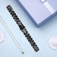 Fitbit Inspire 3 - Resin-Gliederarmband - Schwarz