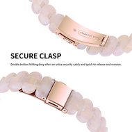 Fitbit Inspire 3 - Resin-Gliederarmband - Perle rosa