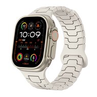 Dragon Scale Silikonarmband- Starlight - Geeignet f&uuml;r Apple Watch 44mm / 45mm / 46mm / 49mm
