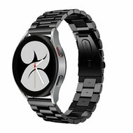 Edelstahl-Gliederarmband - Schwarz - Huawei Watch 5 - 42mm
