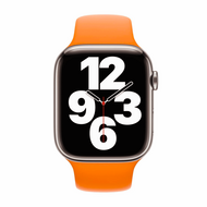Gummi-Sportband - Orange - Geeignet f&uuml;r Apple Watch 38mm / 40mm / 41mm / 42mm