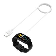 Ladeger&auml;t / Ladekabel - Geeignet f&uuml;r Huawei Watch Fit 5 / 4 / 3 / 2 / 1 / Fit New / Fit Mini - Huawei Honor Band - Huawei Band 9 / 8 / 7 / 6 - USB-Anschluss - 1 Meter - Wei&szlig;