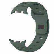Wave mit Motiv Silikonband - Dunkelgr&uuml;n - Samsung Galaxy Watch 8 Classic - 46mm
