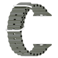 Armband Ocean - Gr&uuml;ngrau - Geeignet f&uuml;r Apple Watch 44mm / 45mm / 46mm / 49mm