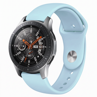 Gummi-Sportarmband - Hellblau - Huawei Watch 5 - 46mm