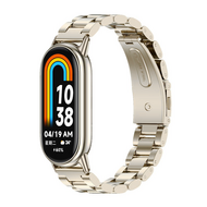 Stahlgliederband - Champagner gold - Xiaomi Smart Band 8 &amp; 9