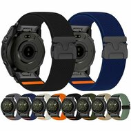 Nylonarmband mit Fallschirmschnallenverschluss - Grau - Garmin Fenix 7s/6s/5s / Instinct 2s / Epix Pro Gen 2 (42mm)