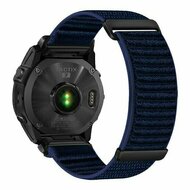 Sport Loop Nylonarmband - Dunkelblau - Garmin Fenix 9 / 9 pro - 43mm