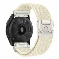Geflochtenes Nylonarmband mit Fallschirmschnallenverschluss - Polarstern - Garmin Fenix 9 / 9 pro - 43mm