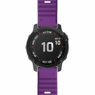 Silikonarmband - Violett - Garmin Fenix 9 / 9 pro - 47mm