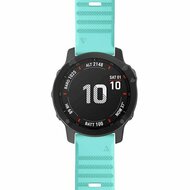 Silikonarmband - Hellblau - Garmin Fenix 9 / 9 pro - 47mm