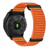 Sport Loop Nylonarmband - Orange - Garmin Fenix 9 / 9 pro - 47mm