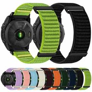 Sport Loop Nylonarmband - Dunkelblau - Garmin Fenix 9 / 9 pro - 47mm