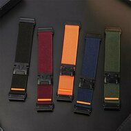 Nylonarmband mit Fallschirmschnallenverschluss - Orange - Garmin Fenix 9 / 9 pro - 47mm