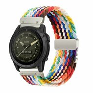 Geflochtenes Nylonarmband mit Fallschirmschnallenverschluss - Mehrfarbig Spring - Garmin Fenix 9 / 9 pro - 47mm