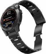 Titan-Gliederarmband - Schwarz - Garmin Fenix 9 / 9 pro - 51mm