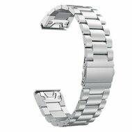 Edelstahl-Gliederarmband - Silber - Garmin Fenix 9 / 9 pro - 51mm