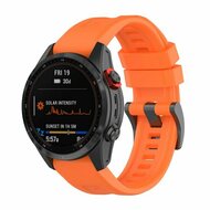 Silikon-Sportarmband - Orange - Garmin Fenix 9 / 9 pro - 51mm