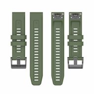 Silikon-Sportarmband - Armeegr&uuml;n - Garmin Fenix 9 / 9 pro - 51mm