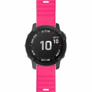 Silikonarmband - Rosa - Garmin Fenix 9 / 9 pro - 51mm