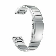 Edelstahl-Gliederarmband - Silber - Garmin Instinct 3 / Instinct E - 45mm