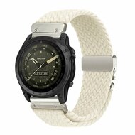 Geflochtenes Nylonarmband mit Fallschirmschnallenverschluss - Polarstern - Garmin Quatix 8 - 47mm