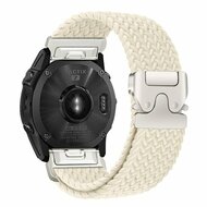 Geflochtenes Nylonarmband mit Fallschirmschnallenverschluss - Polarstern - Garmin Quatix 8 - 47mm