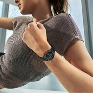 Geflochtenes Nylonarmband mit Fallschirmschnallenverschluss - Mehrfarbig Dark - Garmin Quatix 8 - 47mm