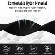 Geflochtenes Nylonarmband mit Fallschirmschnallenverschluss - Grau - Garmin Quatix 8 - 47mm