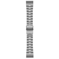 Titan-Gliederarmband - Silber - Garmin Quatix 8 - 47mm