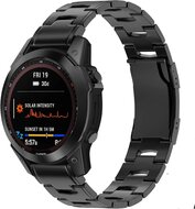 Titan-Gliederarmband - Schwarz - Garmin Quatix 8 - 47mm