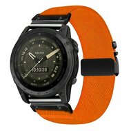 Nylonarmband mit Fallschirmschnallenverschluss - Orange - Garmin Quatix 8 - 47mm