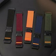 Nylonarmband mit Fallschirmschnallenverschluss - Dunkelblau - Garmin Quatix 8 - 47mm