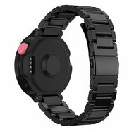 Edelstahl-Gliederarmband - Schwarz - Garmin Approach S20