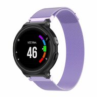 Milanaise-Armband - Large - Violett - Garmin Approach S20